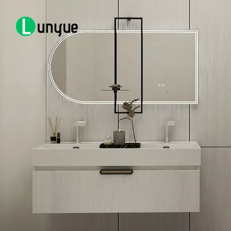 Home Bathroom Vanity Combo - 36 Inch Double Sink Bathroom Vanity