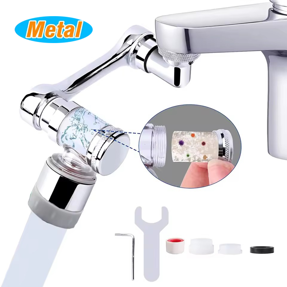 Metal Universal Faucet Extende - Basin Mixer Tap ulasan dan harga