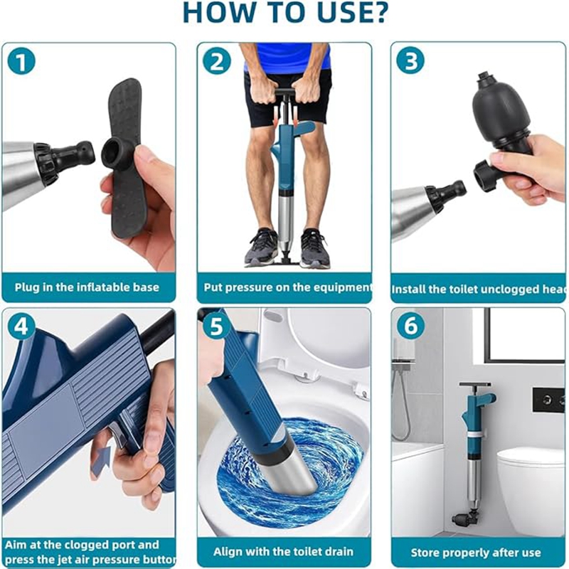 Powerful Toilet Plunger Stainl - Plunger Toilet ulasan dan harga