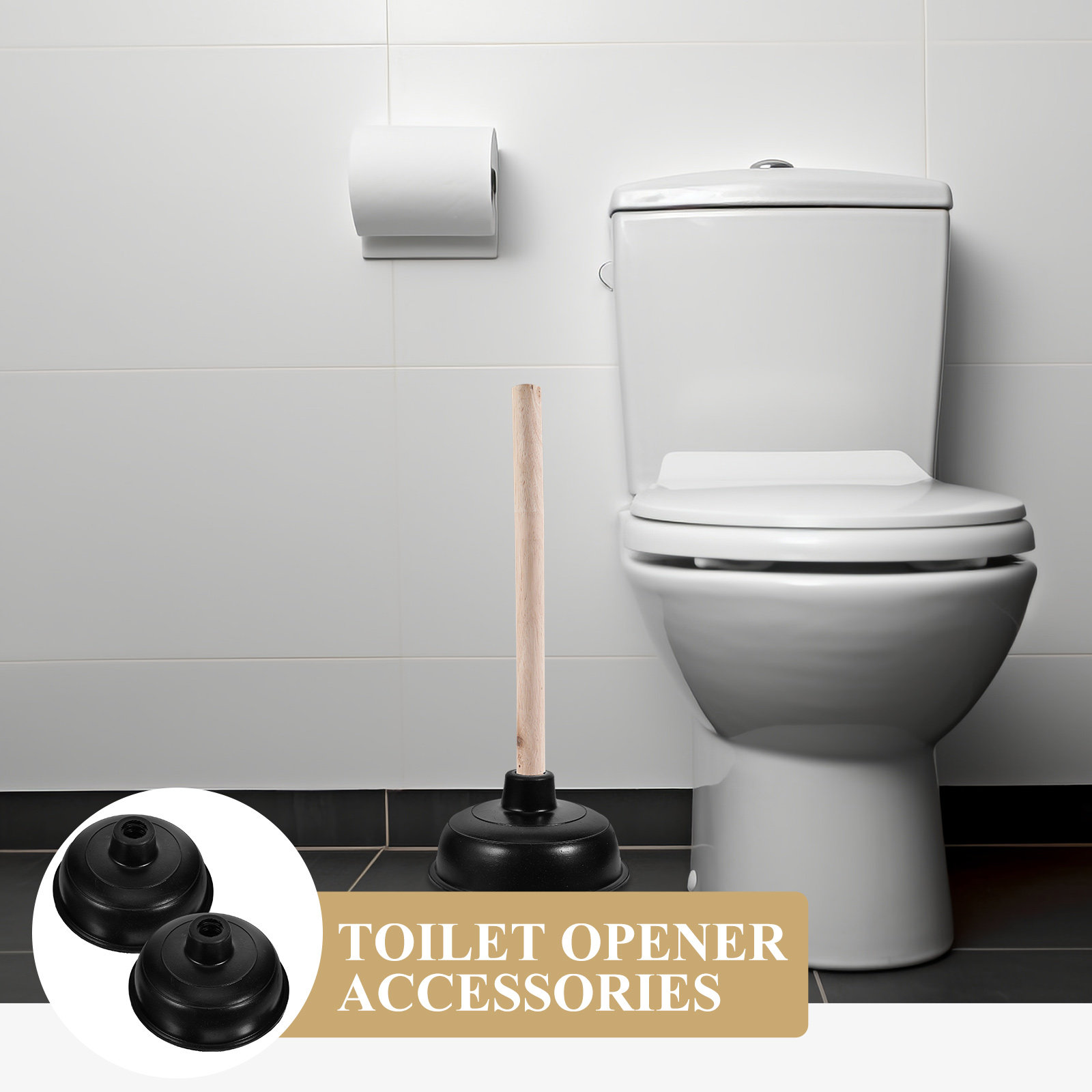 2Pcs Rubber Plunger Replacemen - Plunger Toilet ulasan dan harga