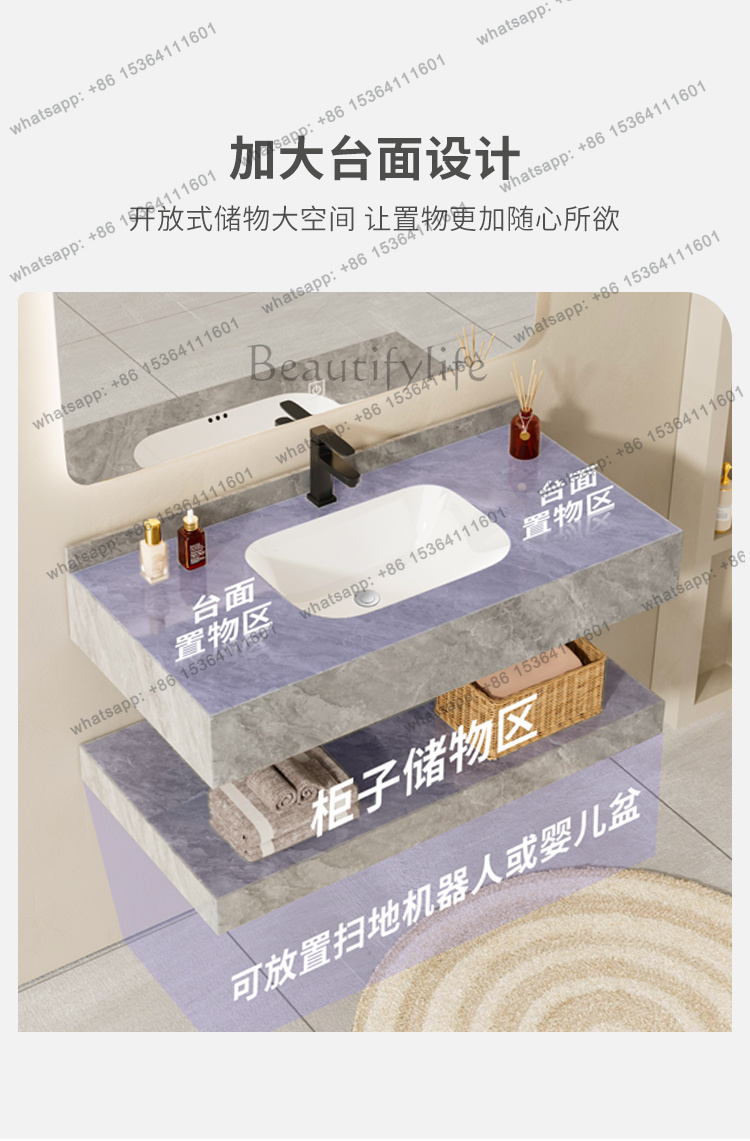LJYBedroom Organizer Cupboard  - Home Bathroom Vanity Combo ulasan dan harga