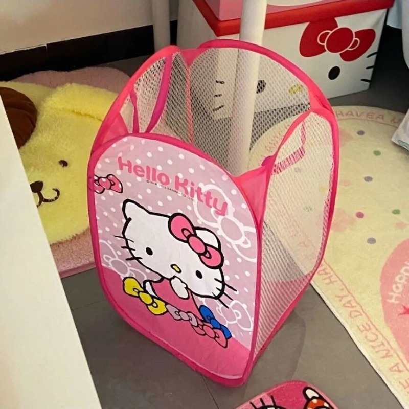 Kawaii Cartoon Foldable Laundr - Home Edit Bathroom Storage ulasan dan harga
