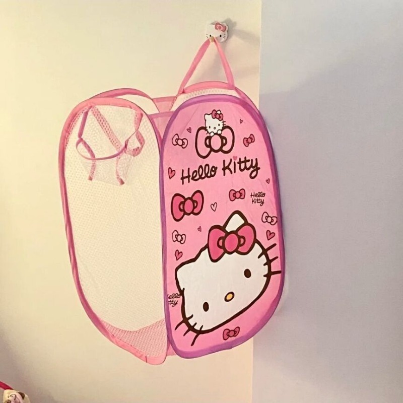 Kawaii Cartoon Foldable Laundr - Home Edit Bathroom Storage ulasan dan harga