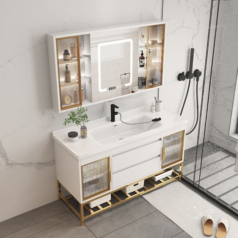 Bathroom Vanity Cabinets With  - Home Bathroom Organizer ulasan dan harga