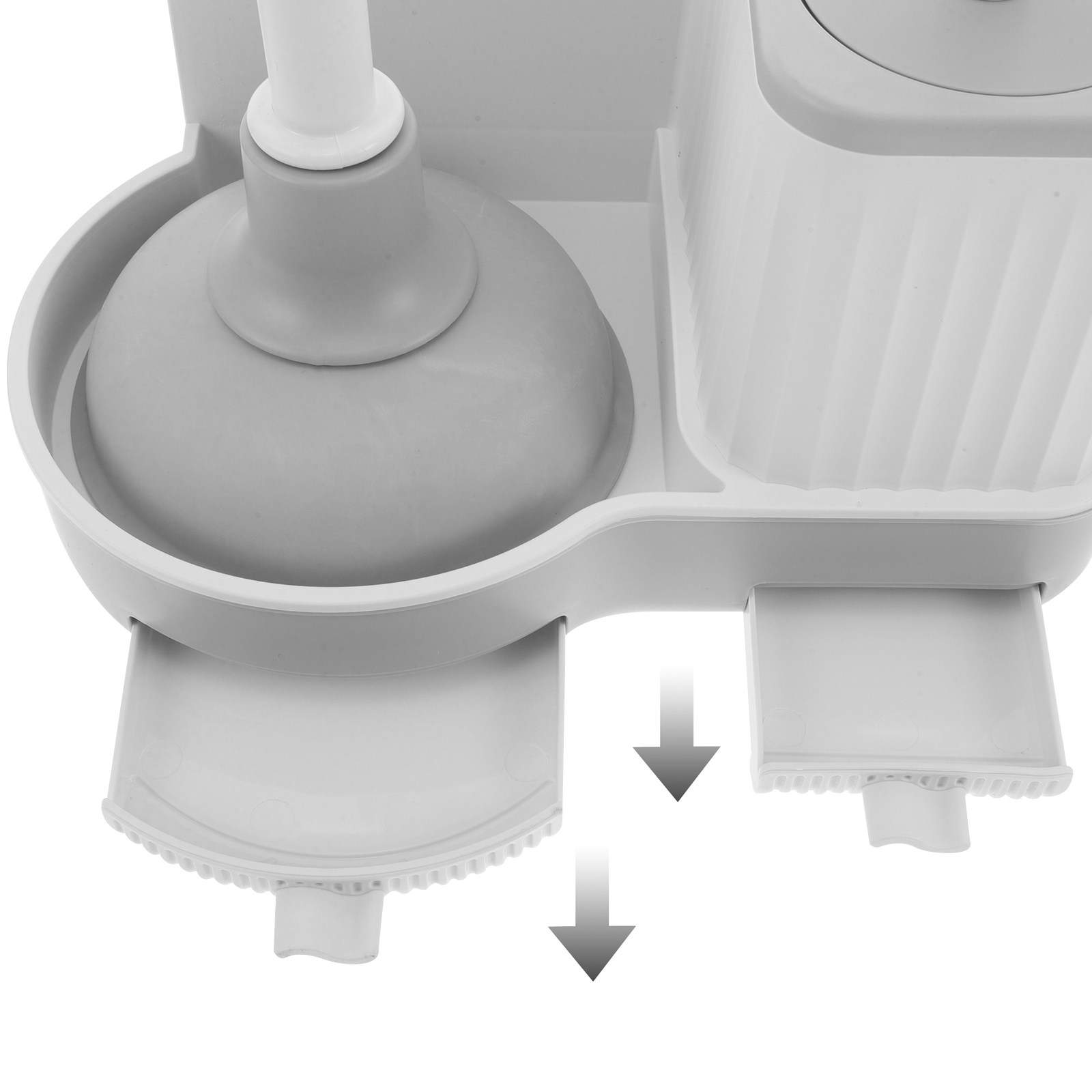 1Set Toilet Brush Plunger -Mou - Plunger Toilet ulasan dan harga