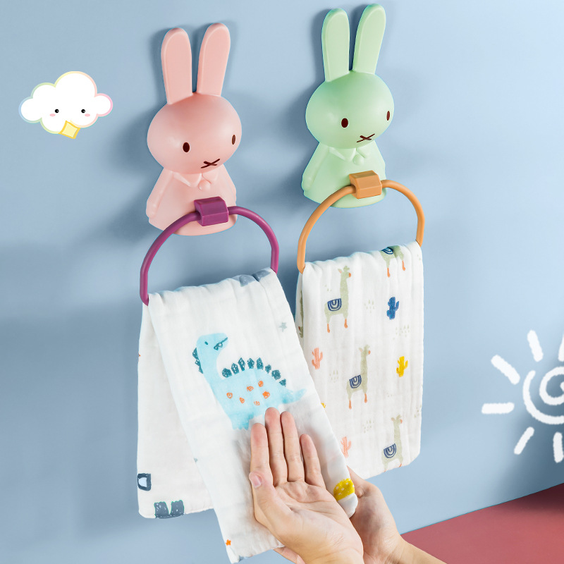 Cute Miffy Non Perforated Towe - Home Edit Bathroom Storage ulasan dan harga