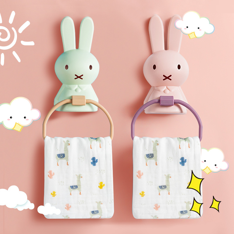 Cute Miffy Non Perforated Towe - Home Edit Bathroom Storage ulasan dan harga