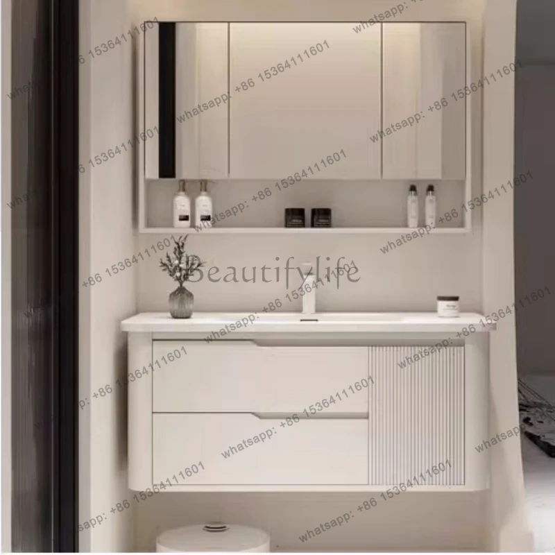 LSClassic Nordic Bathroom Cabi - Home Bathroom Vanity Combo ulasan dan harga
