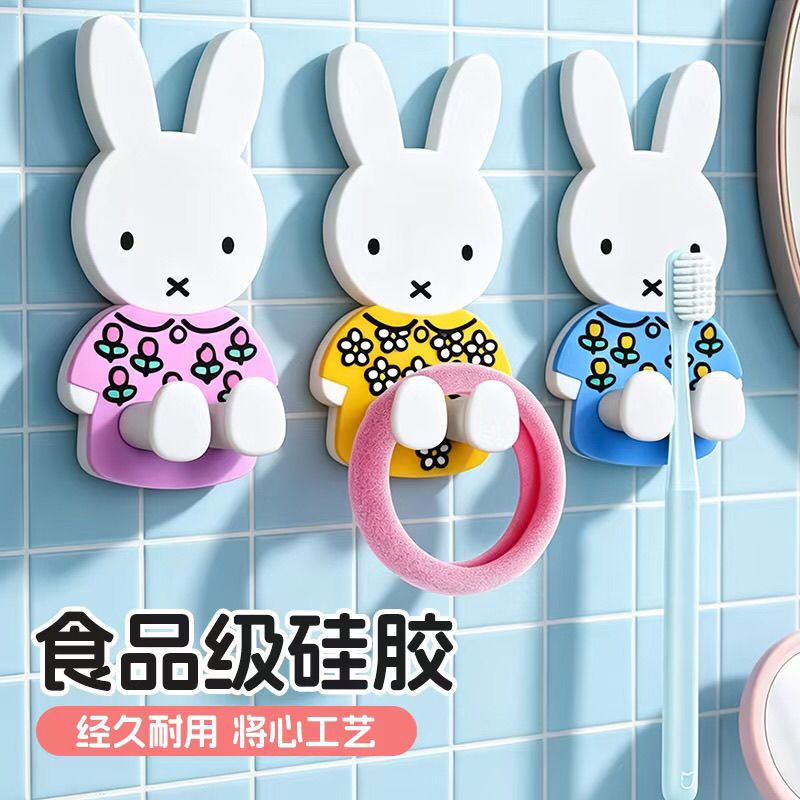 Kawaii Miffy Toothbrush Holder - Home Edit Bathroom Storage ulasan dan harga