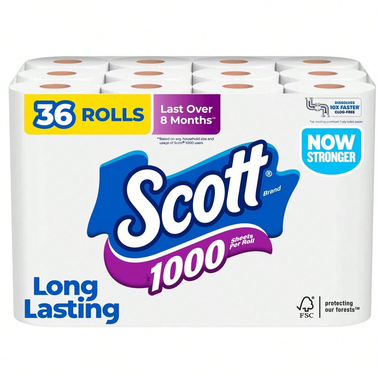 36 Rolls Bathroom Tissue Paper - Home Essentials Bathroom Storage ulasan dan harga