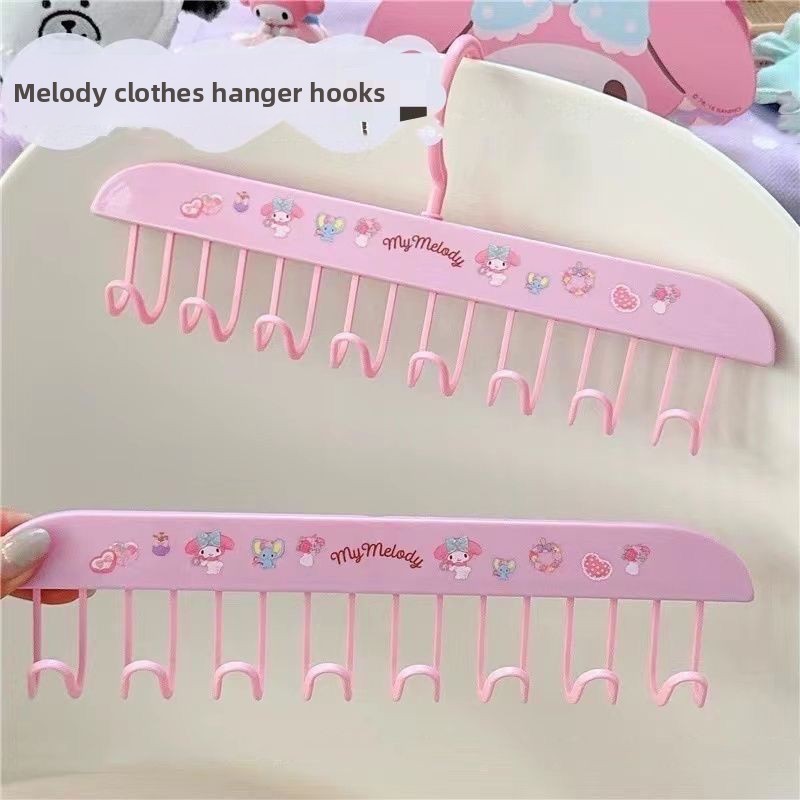 Cute Sanrio Hanger Hooks Aesth - Home Edit Bathroom Storage ulasan dan harga