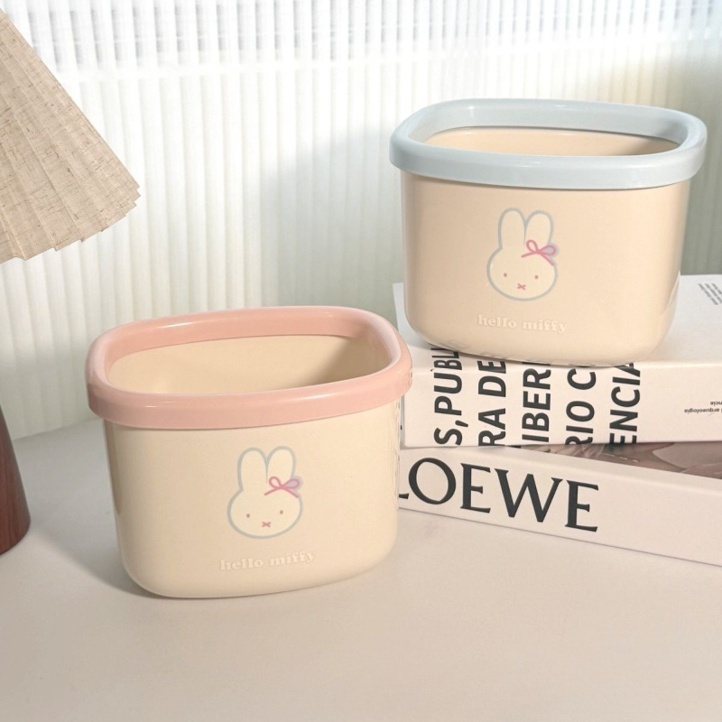 Kawaii Miffy Cute Miffy Deskto - Home Edit Bathroom Storage ulasan dan harga