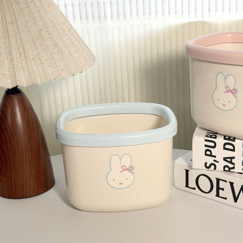 Kawaii Miffy Cute Miffy Deskto - Home Edit Bathroom Storage ulasan dan harga