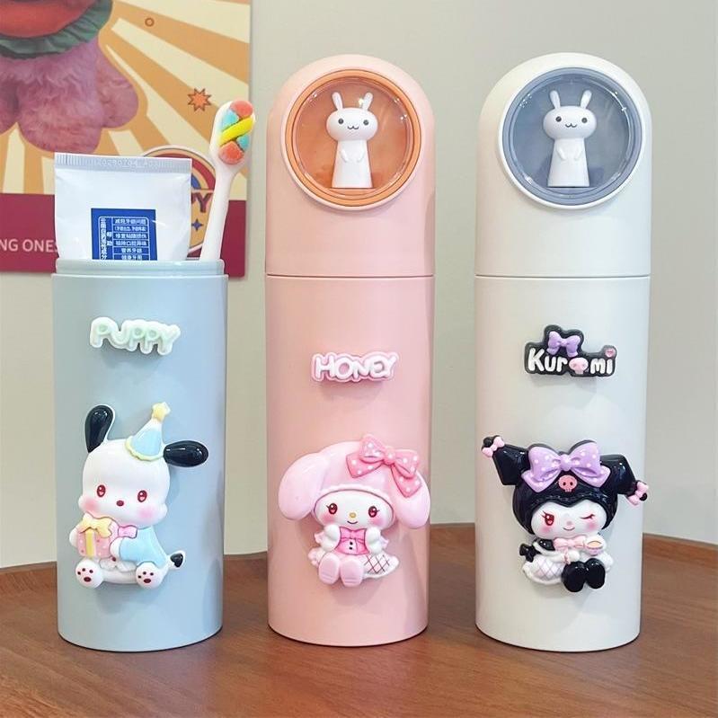 Sanrio Travel Wash Cup Portabl - Home Edit Bathroom Storage ulasan dan harga
