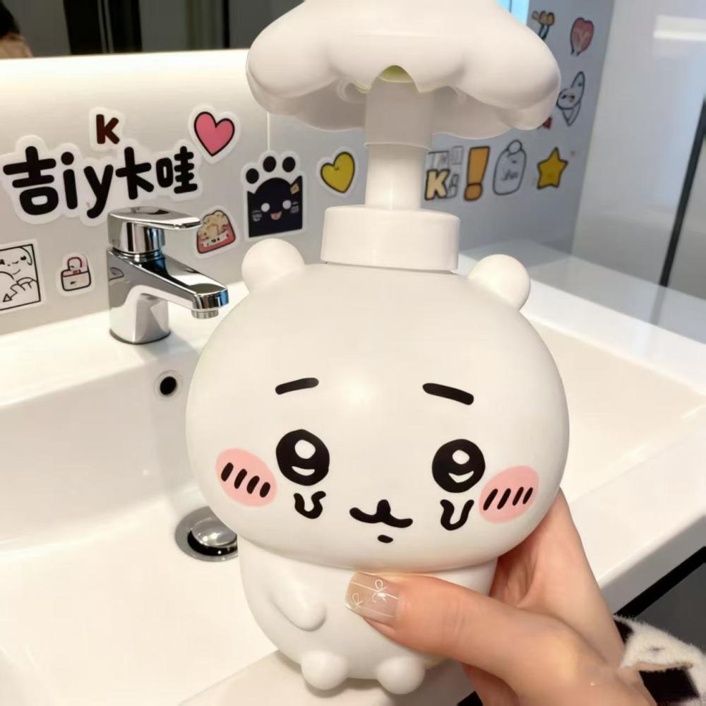 Cute Hachiware Chiikawa Dispen - Home Edit Bathroom Storage ulasan dan harga