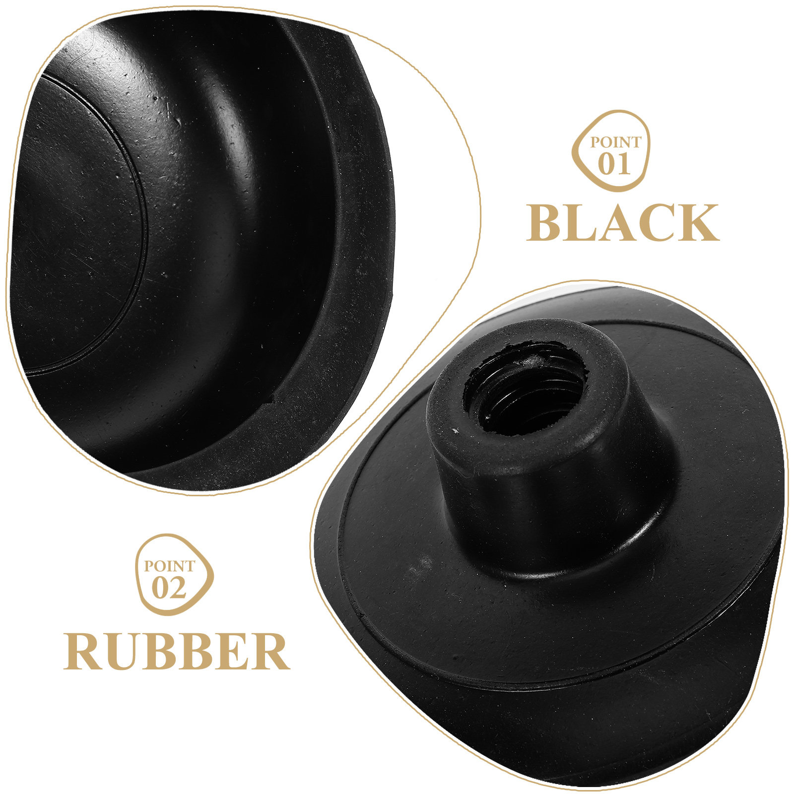 2Pcs Replaceable Rubber Plunge - Plunger Toilet ulasan dan harga