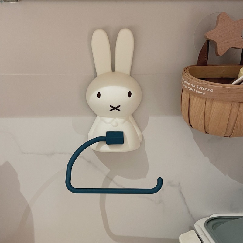 Kawaii Miffy Toilet Paper Rack - Home Edit Bathroom Storage ulasan dan harga