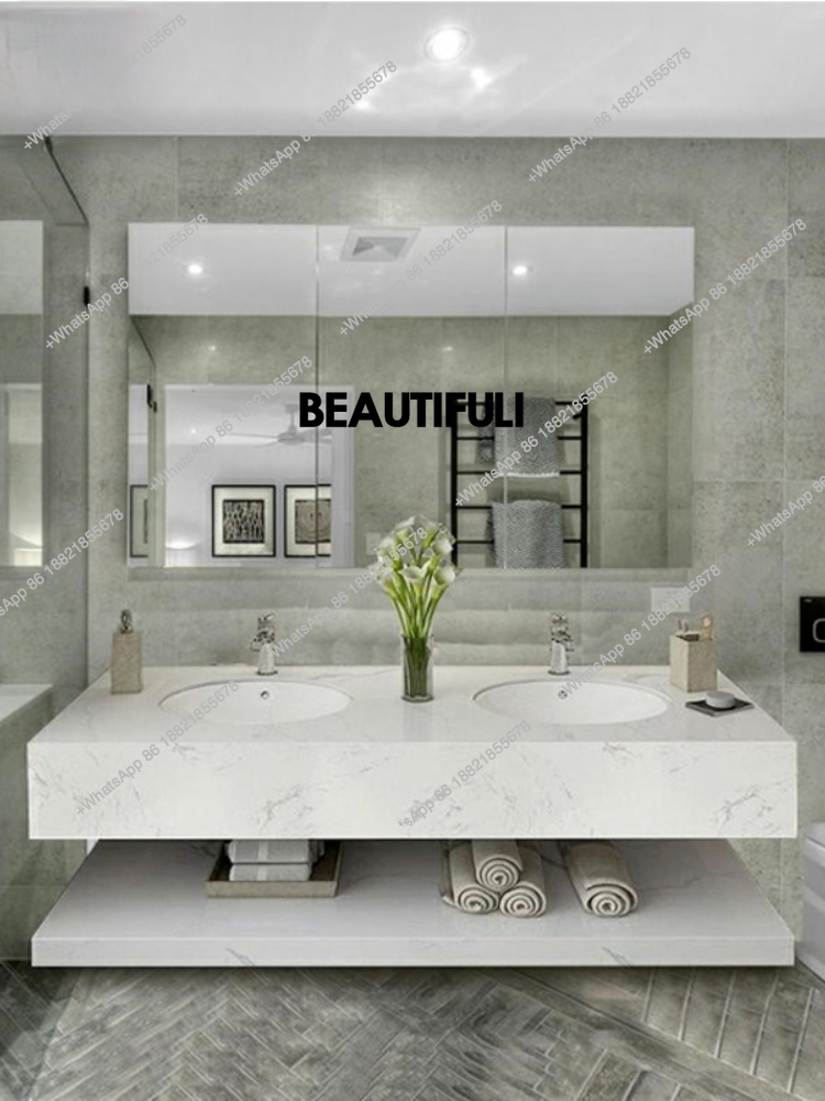 modern luxury customized hotel - Home Bathroom Vanity Combo ulasan dan harga