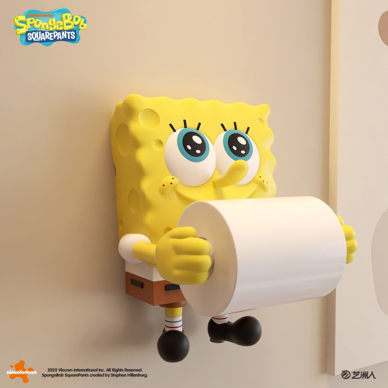 Cute SpongeBob Toilet Paper Ho - Home Edit Bathroom Storage ulasan dan harga