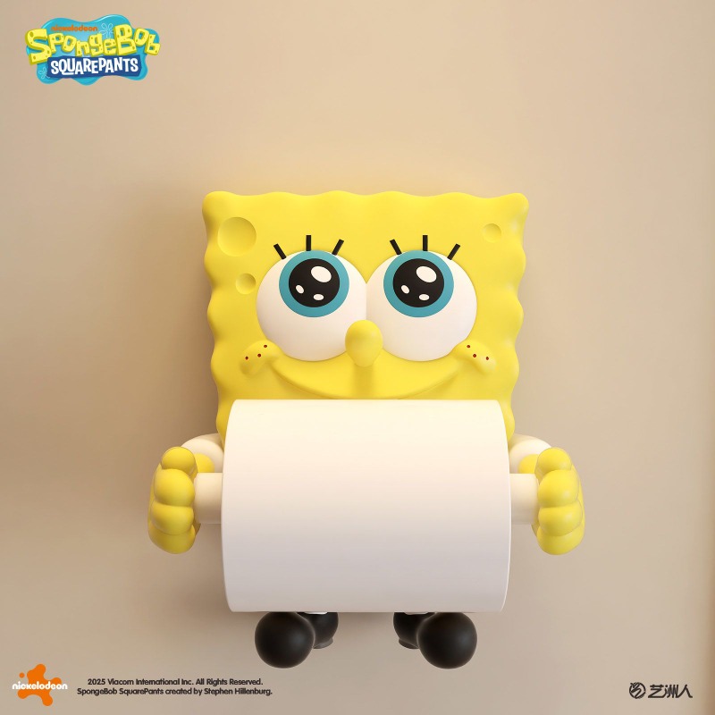 Cute SpongeBob Toilet Paper Ho - Home Edit Bathroom Storage ulasan dan harga