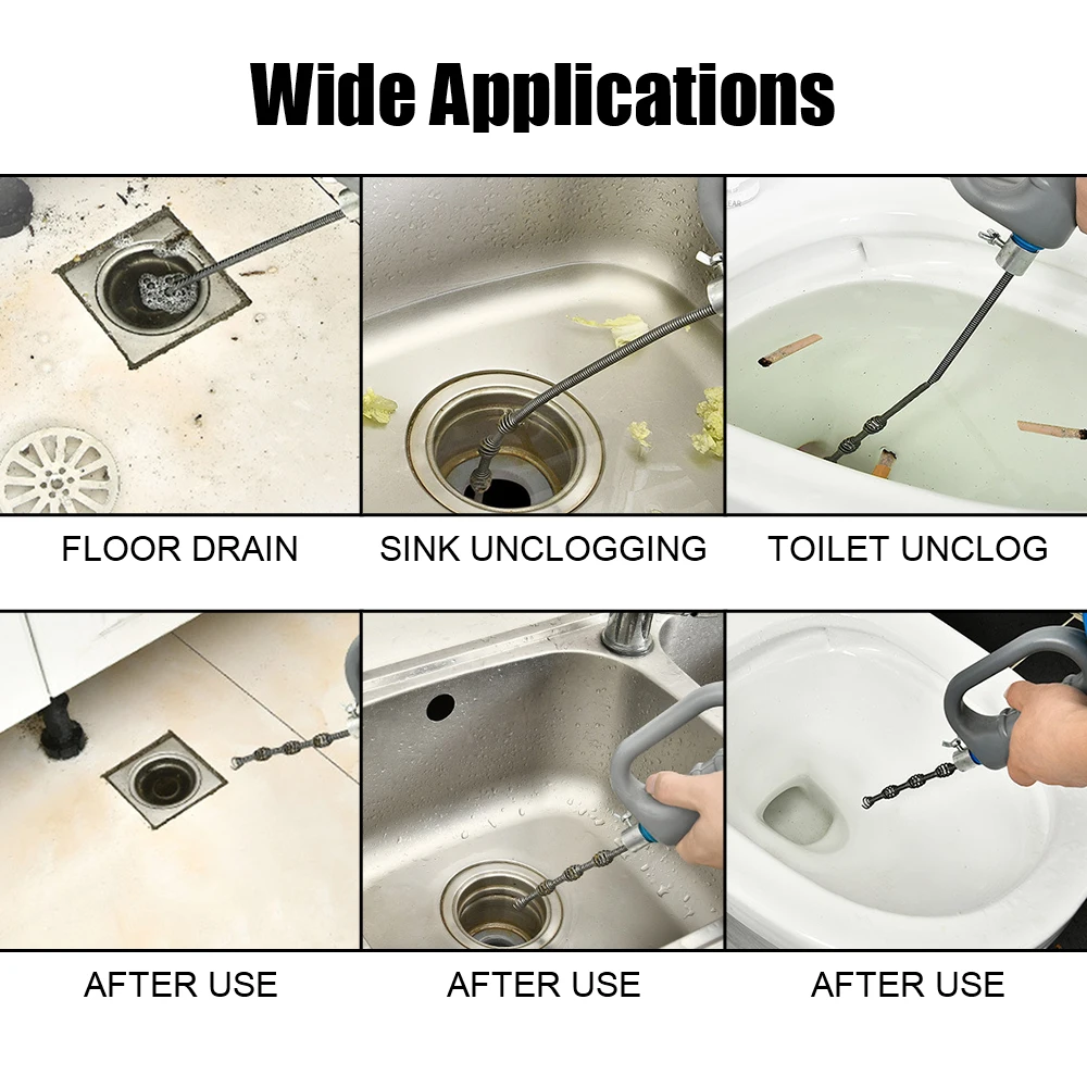 StainlessSteelDrainUnblocker T - Plunger Toilet ulasan dan harga