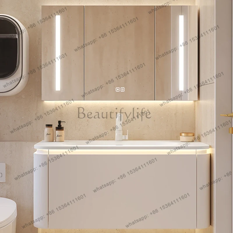 LSLight Bathroom Cabinet Woode - Home Bathroom Vanity Combo ulasan dan harga