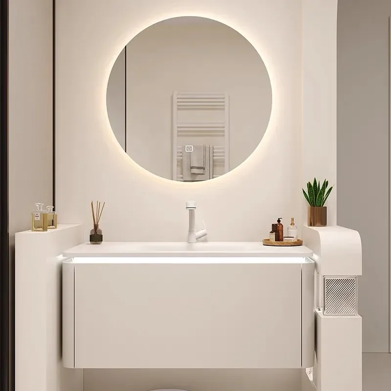 Ceramic Integrated Basin Bathr - Home Bathroom Vanity Combo ulasan dan harga