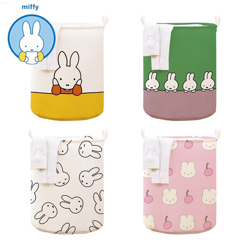 Kawaii Miffy Cartoon Dirty Clo - Home Edit Bathroom Storage ulasan dan harga