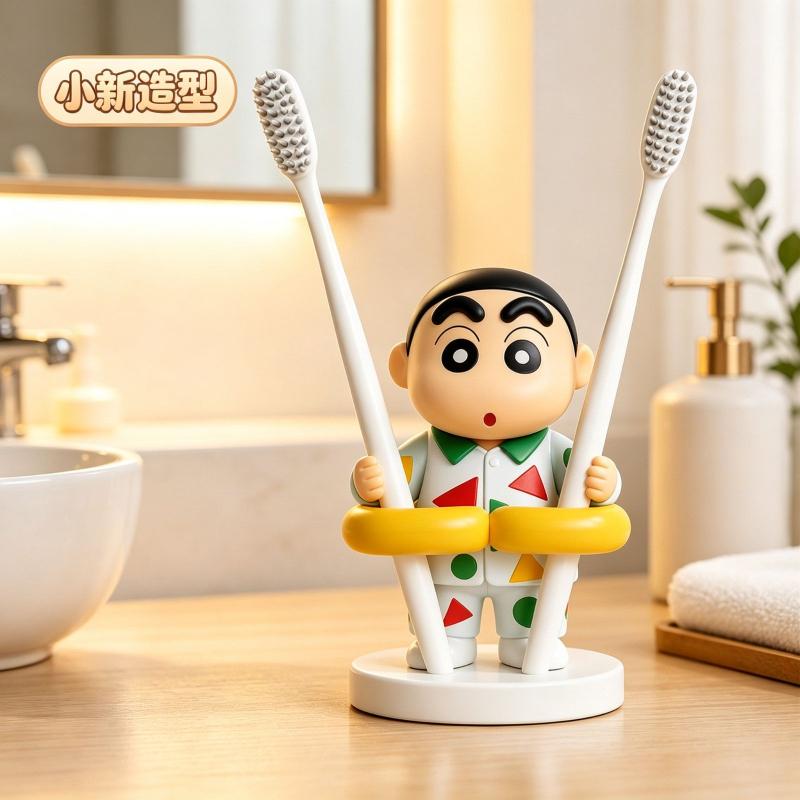 Cute Toothbrush Holder Cartoon - Home Edit Bathroom Storage ulasan dan harga